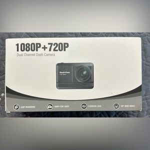 1080P+720P Dual Channel Dash Camera